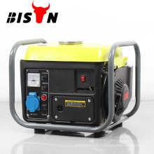 BS950 Bison China Taizhou Home Use Standby 650W Cooper Wire Recul Start Generator Electric